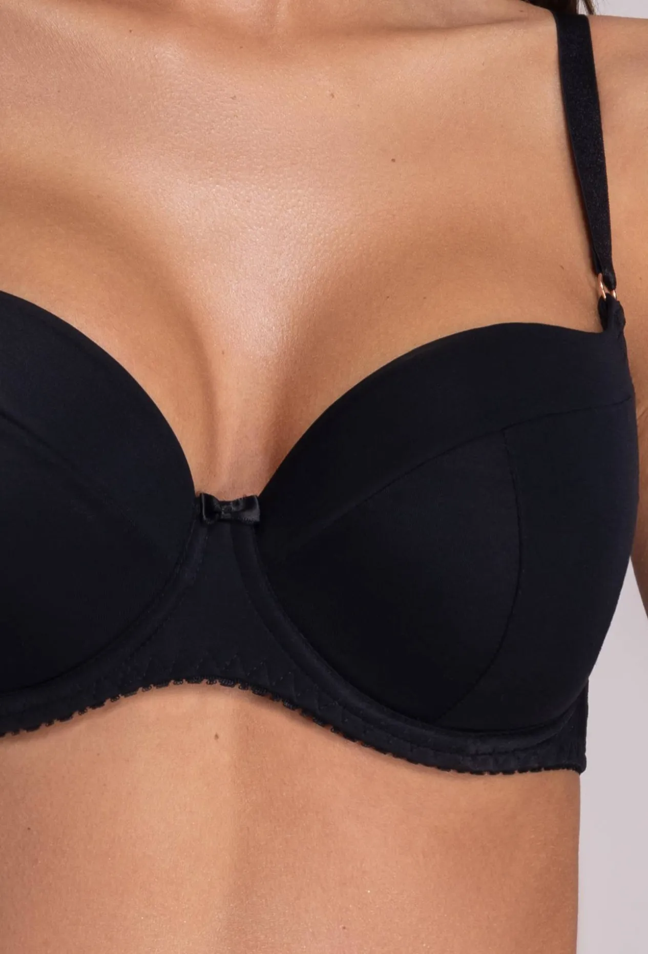Biustonosz AV 1263 Full Cup Czarny