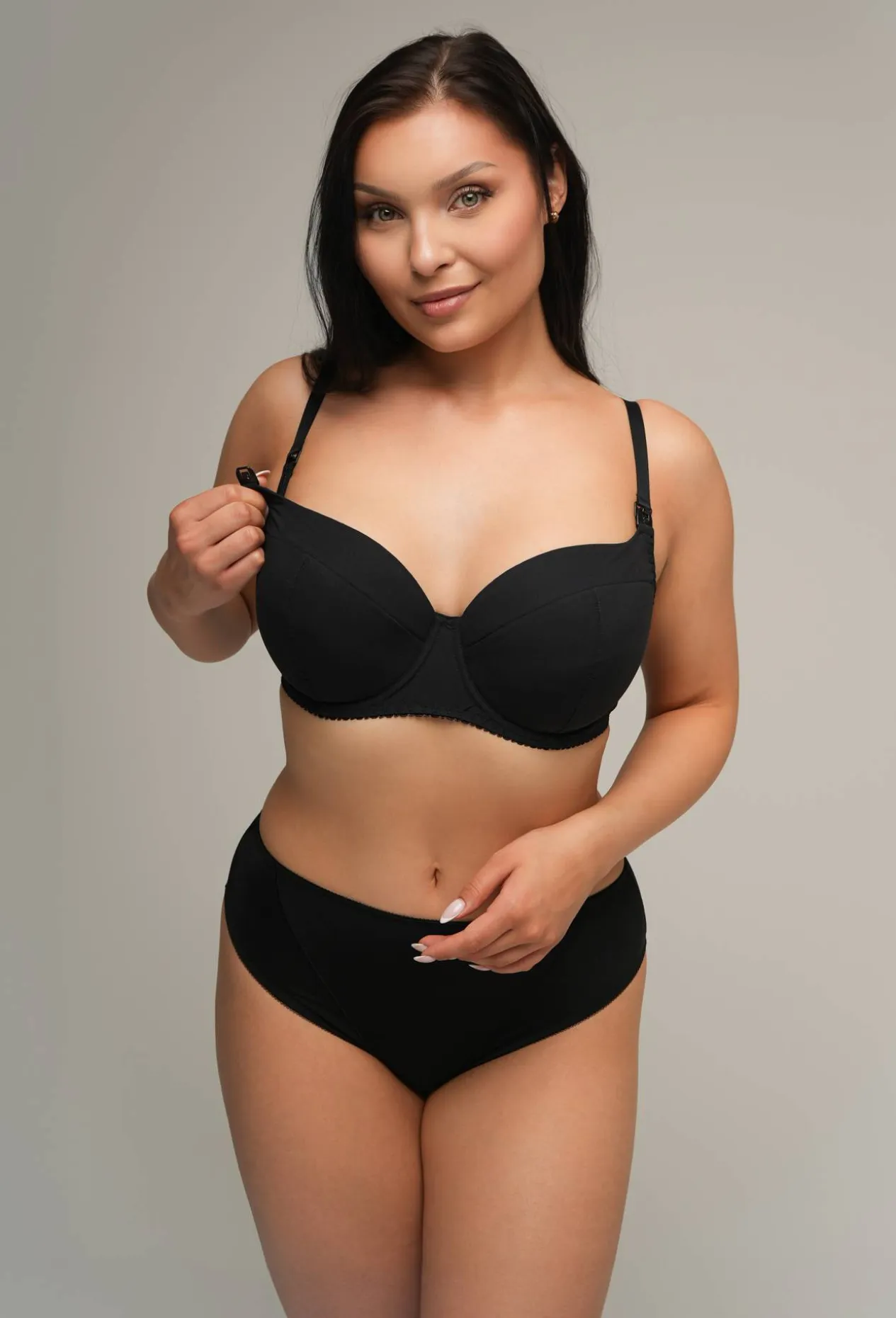 Biustonosz AV 2203 Full Cup Mama Black