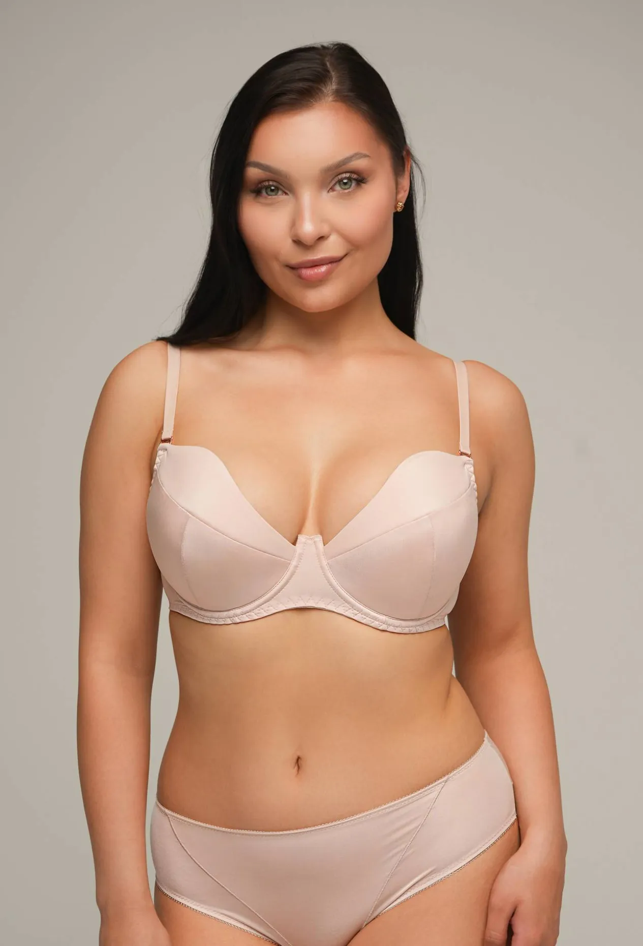 Biustonosz AV 2202 Push Up Beige