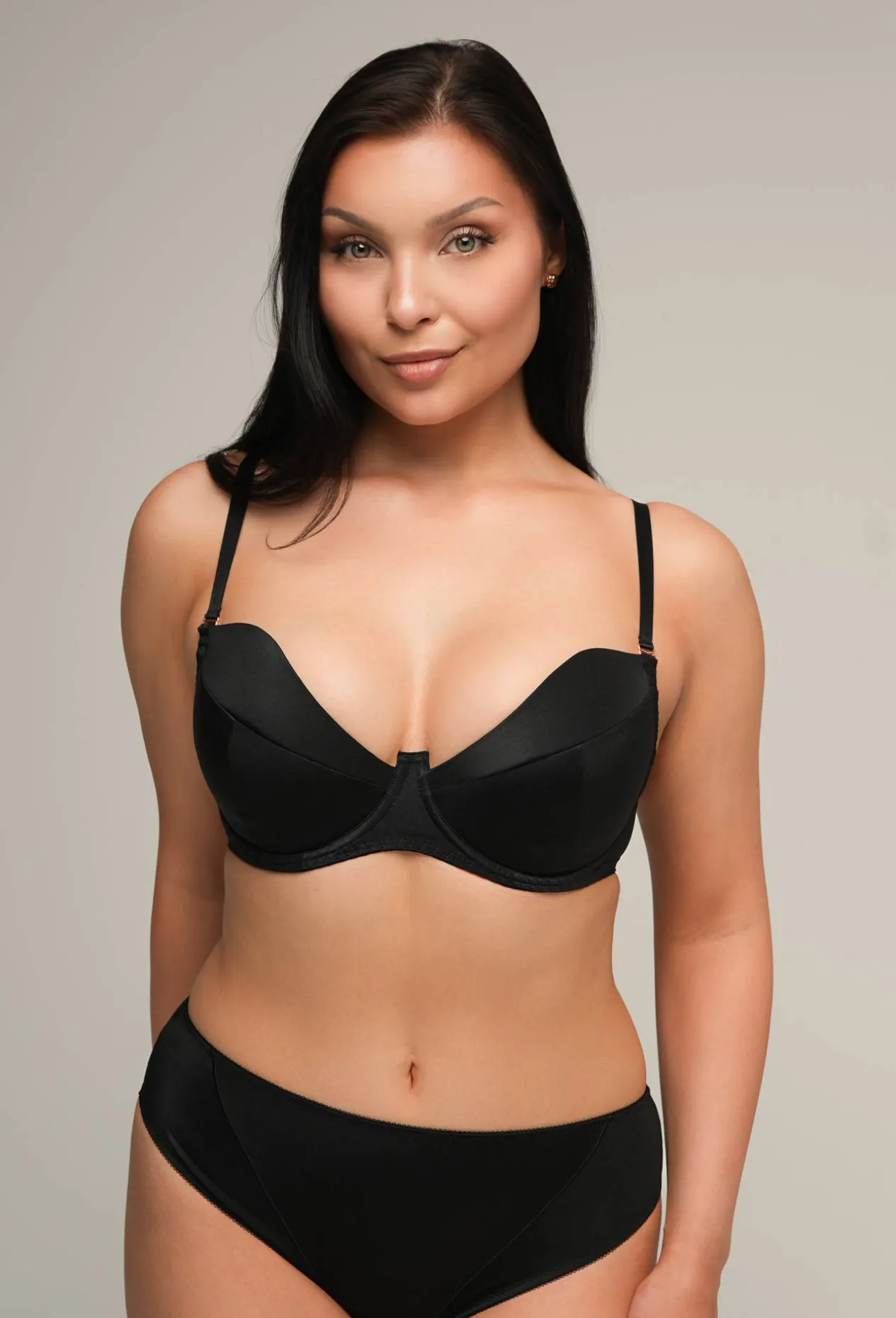 Biustonosz AV 2202 Push Up Black