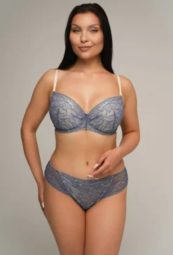 Biustonosz AV 2209 Push Up Navy Blue