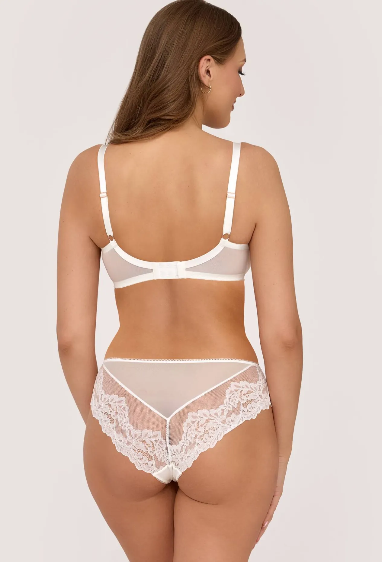 Biustonosz AV 2235 Push Up Plunge Creamy Beige