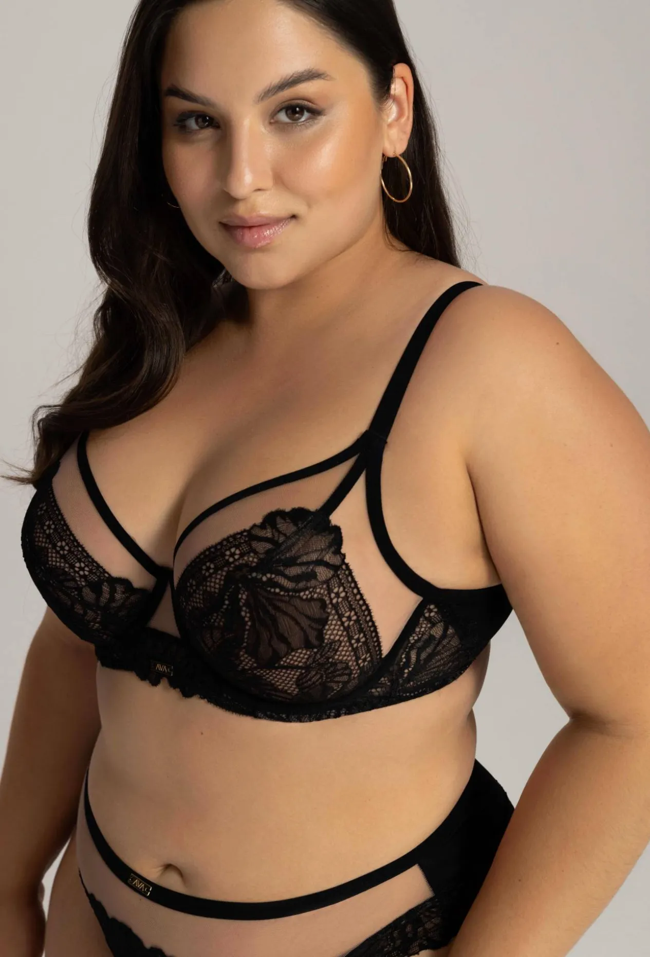 Biustonosz AV 2146 Soft Bralette Black