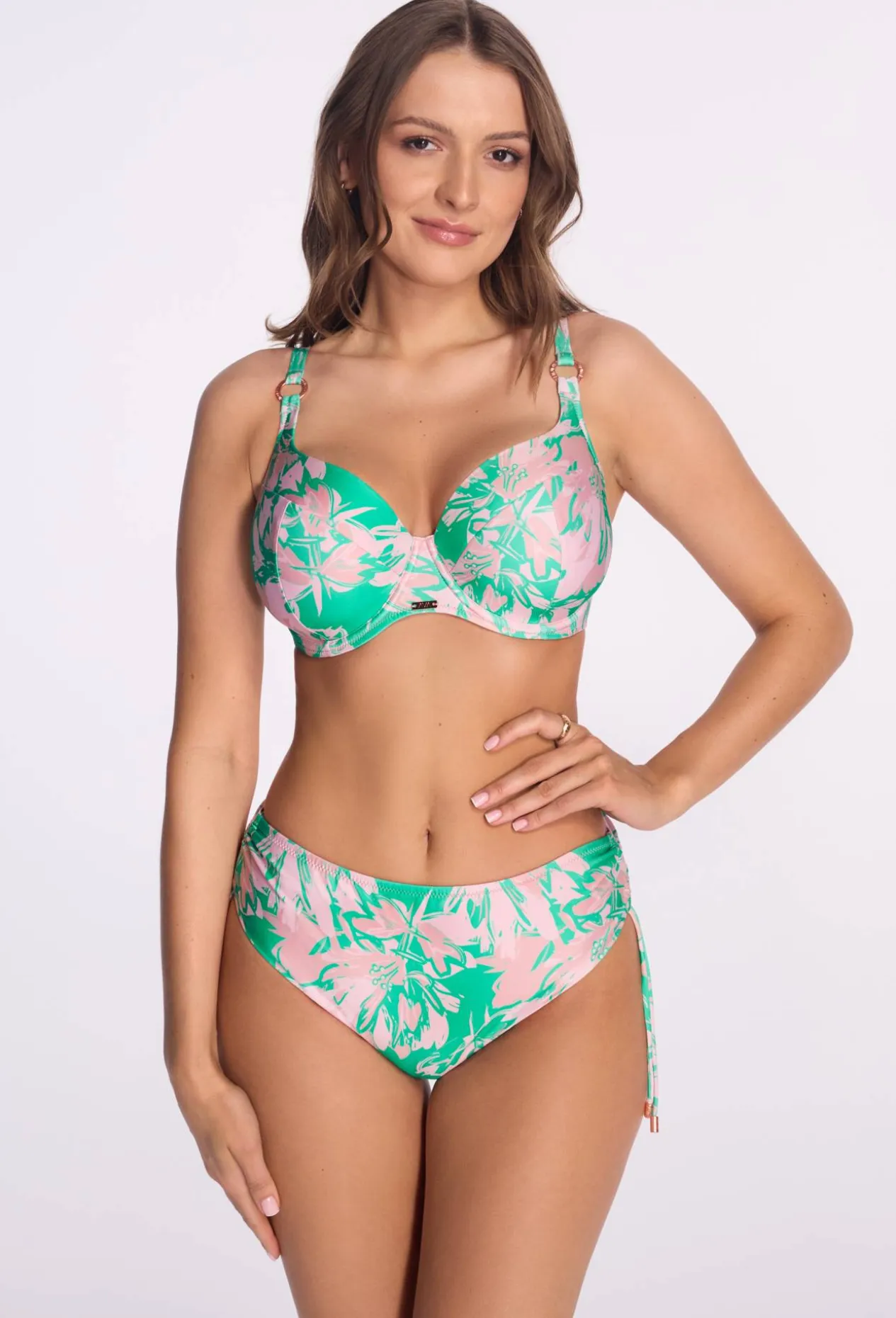 Biustonosz SK 261 Full Cup Green Mirage