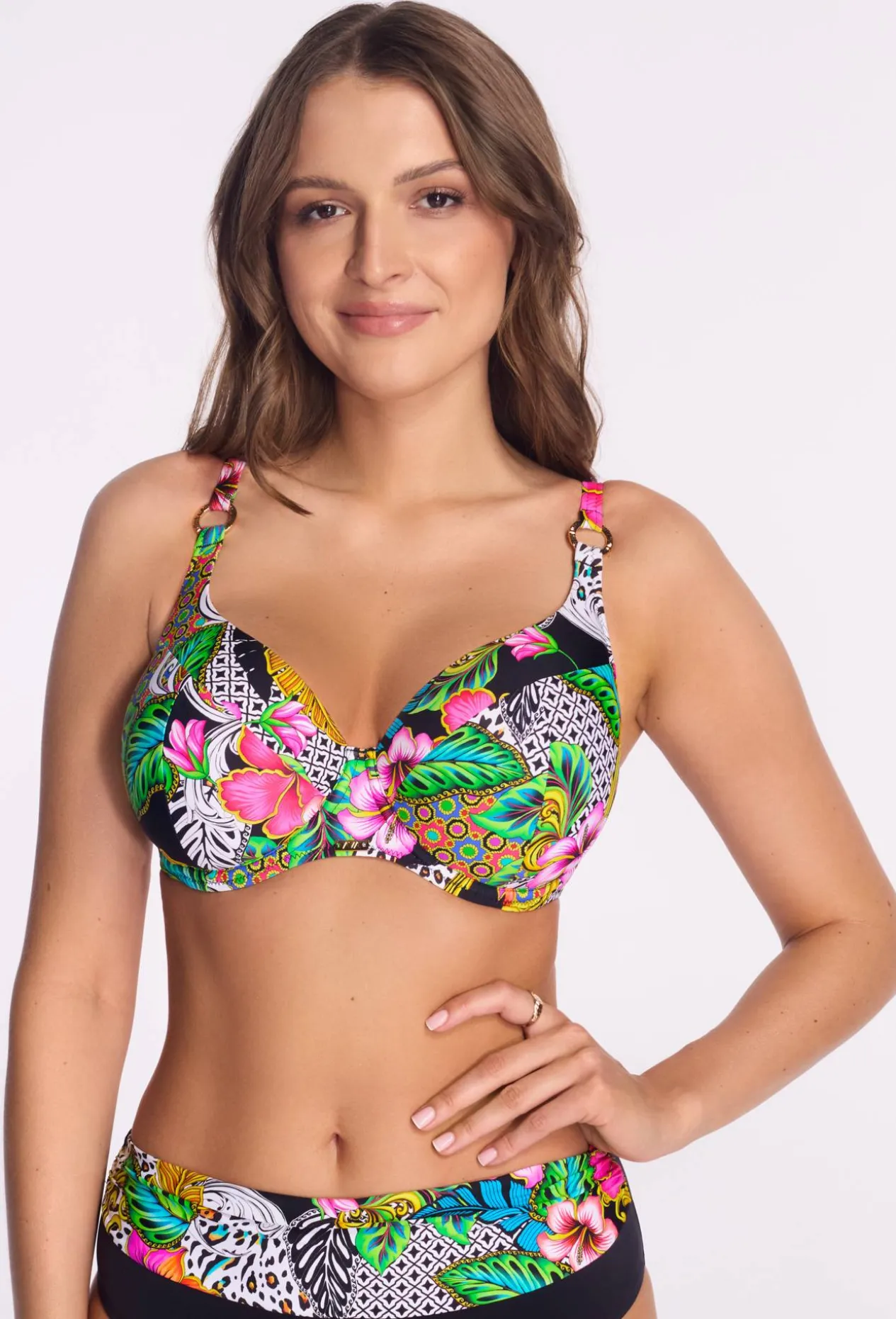 Biustonosz SK 237 Full Cup Royal Wild