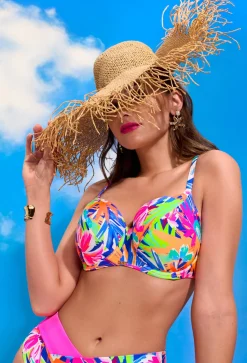 Biustonosz SK 242 Full Cup Tropical Splash