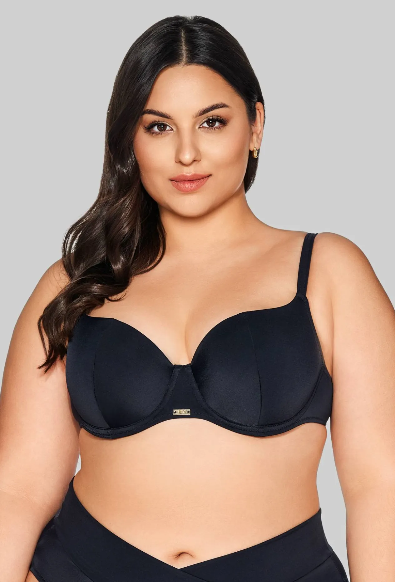 Biustonosz SK 313 Half Cup Black