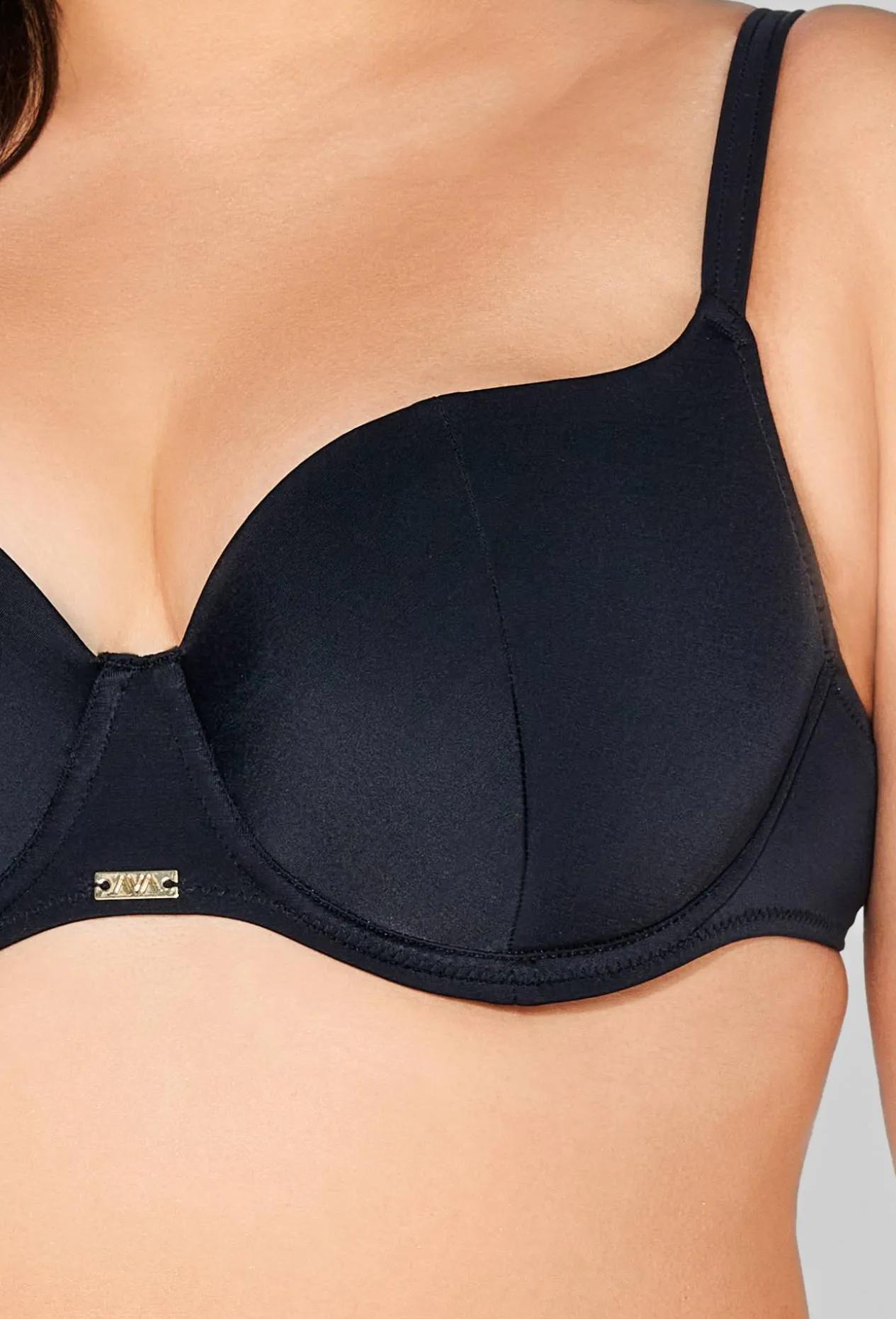 Biustonosz SK 313 Half Cup Black
