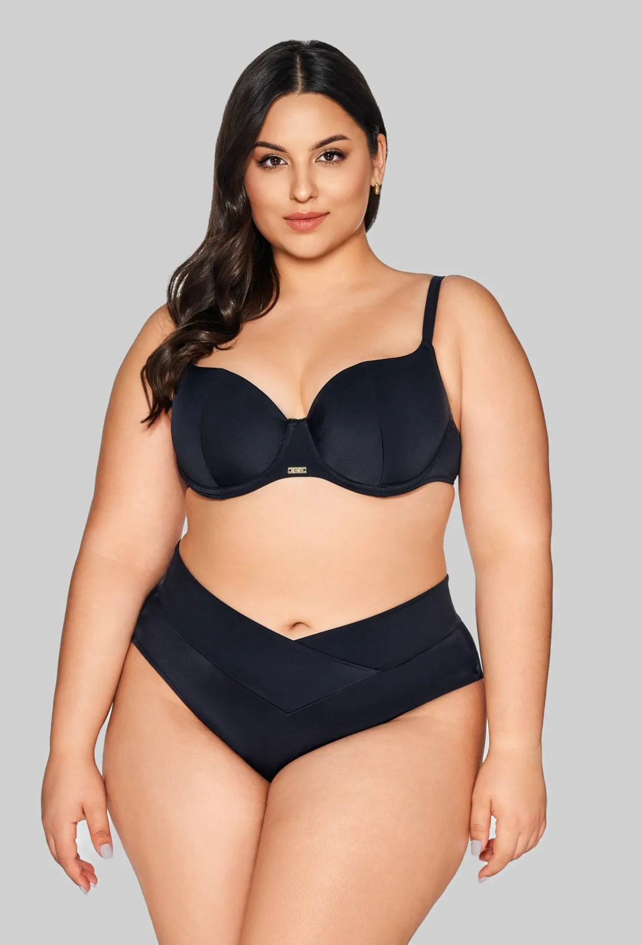Biustonosz SK 313 Half Cup Black