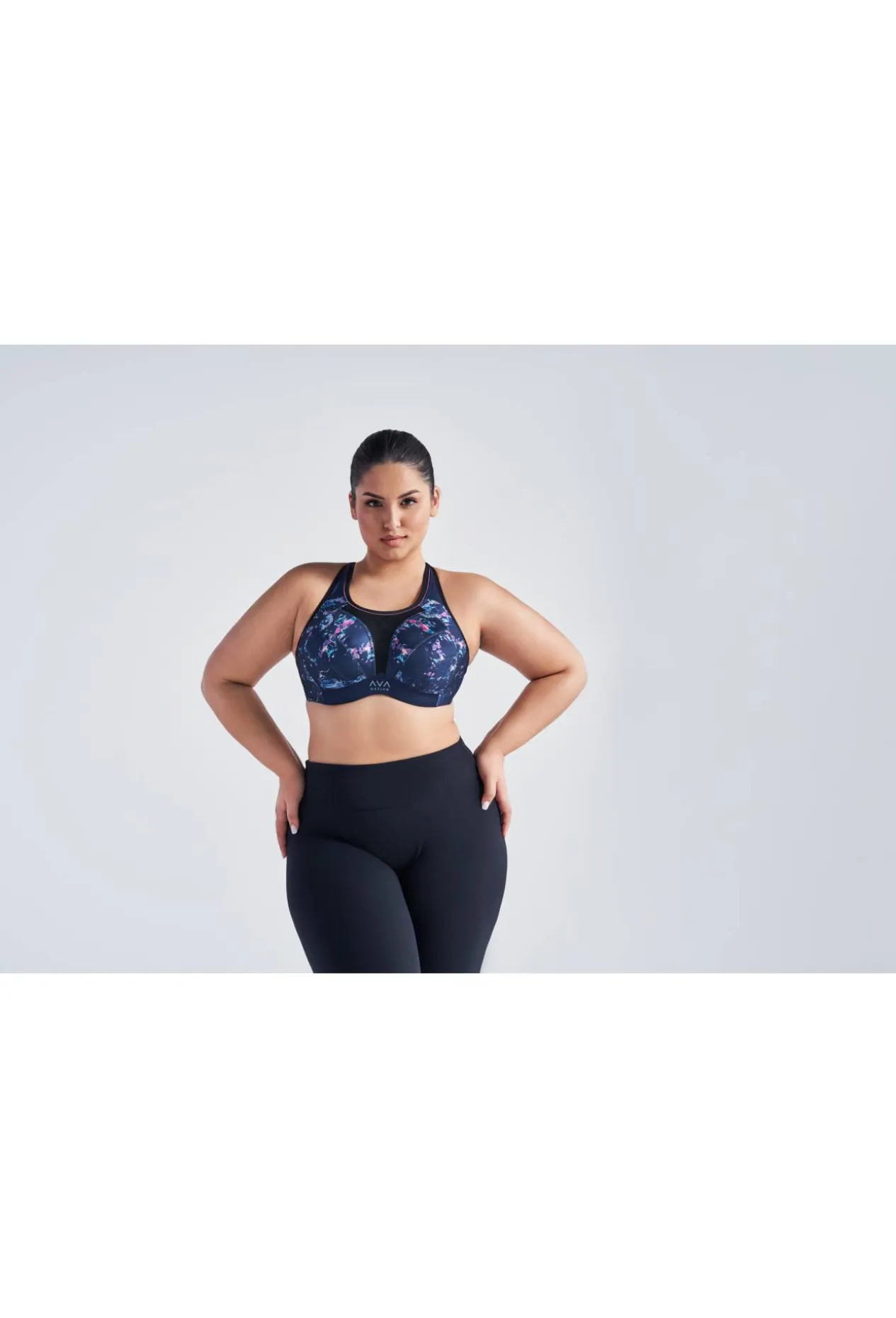 Biustonosz Sportowy DINA Full Cup Navy Blue
