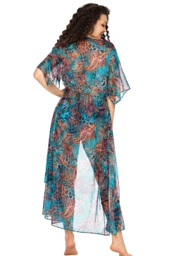 Pareo 008 Long Turquoise