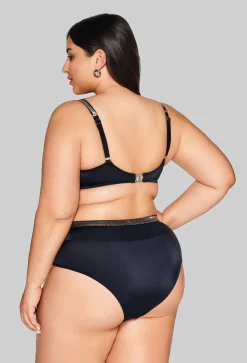 SK 224 Full Cup Black Bra