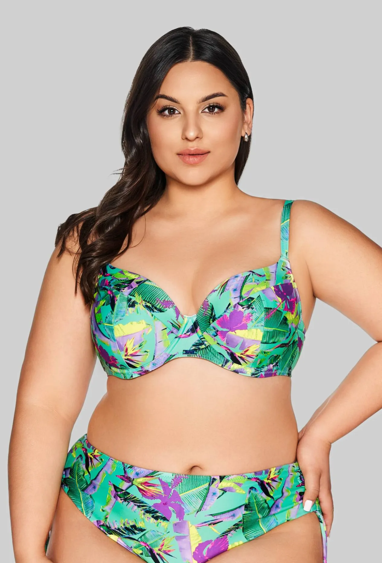 SK 210 Full Cup Bra Vibrant Green