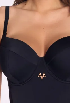 SKJ 70 Black one-piece swimsuit