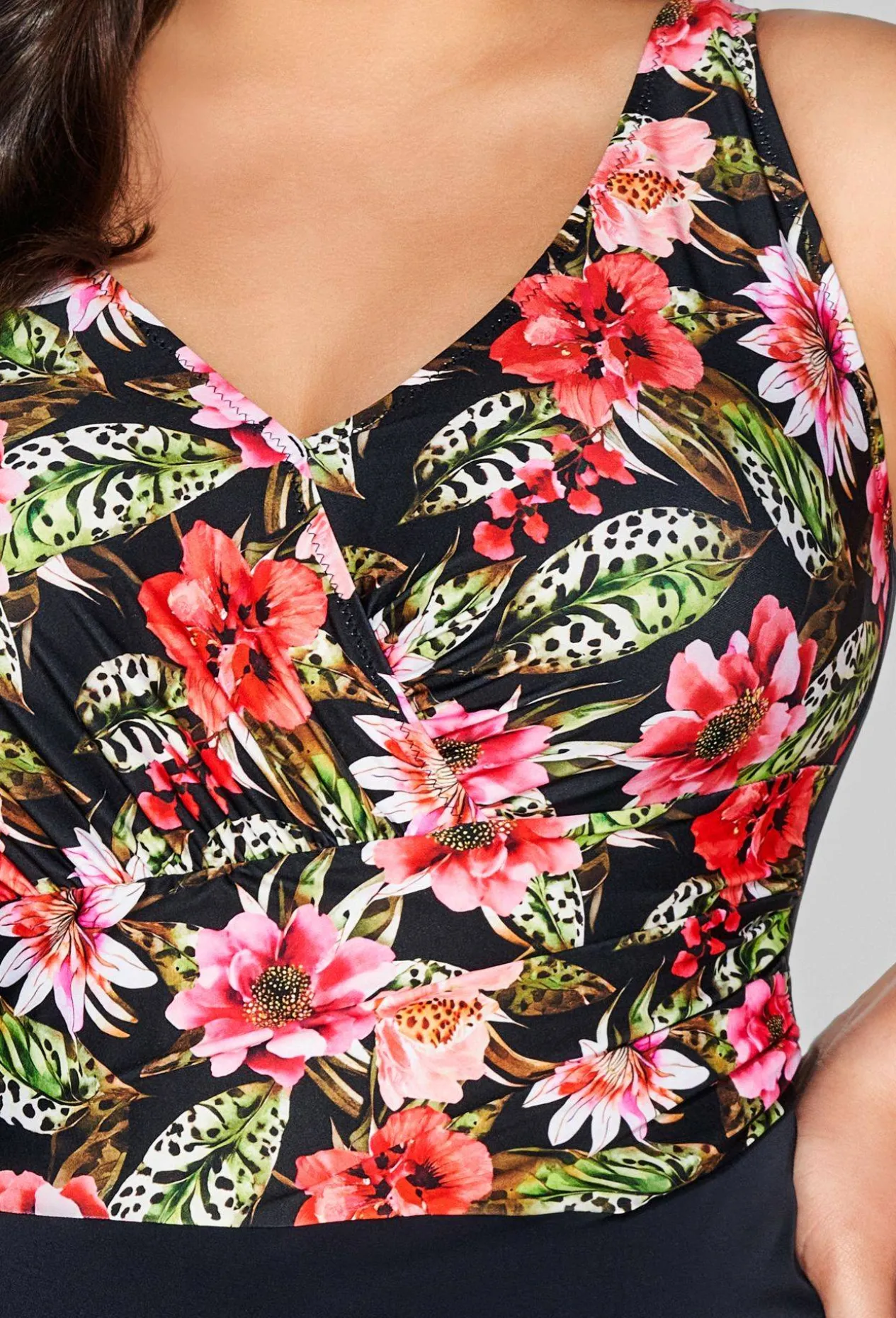 Stój kąpielowy jednoczęściowy SKJ 60 Floral
